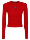 Diesel Sweater  M-valari Made Of Ribbed Knit