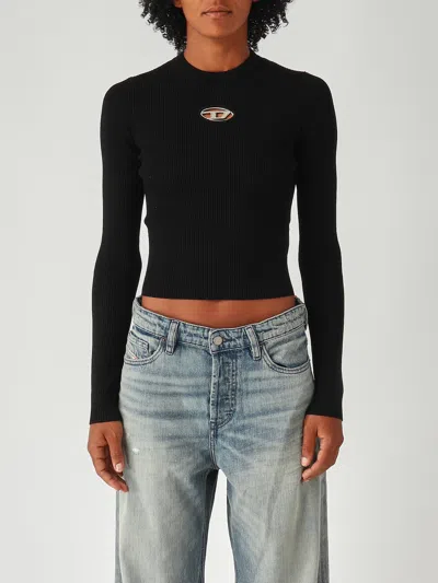 Diesel M-valari Sweater In Black