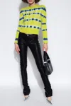 Diesel ‘m-valaxa' Wool Sweater In Green