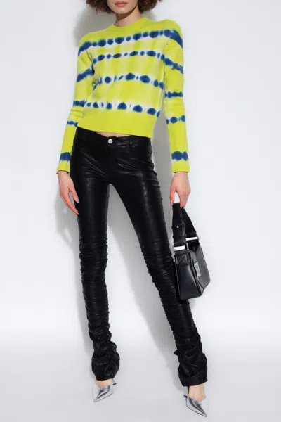 Diesel ‘m-valaxa' Wool Sweater In Green