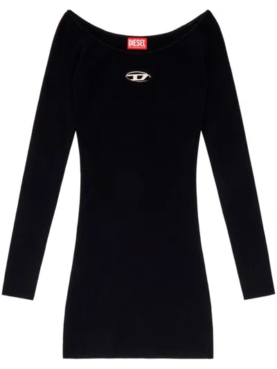 Diesel M-vera Knitted Mini Dress