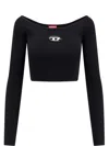 Diesel T-shirt M-vera-ls In Black