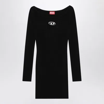 Diesel M-vera Mini Dress In Black
