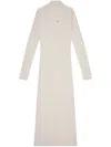 Diesel M-zary-b Midi Dress In 9cj White