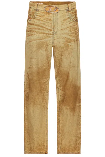 Diesel Macs Denim Pant In Brown