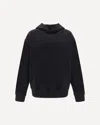 Diesel Black Elastane Sweatshirt In Black