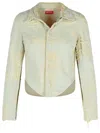 Diesel Shirt De-madeline-fsg White In Neutral