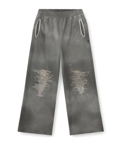 DIESEL DIESEL P-PERCY DISTRESSED TRACK PANTS