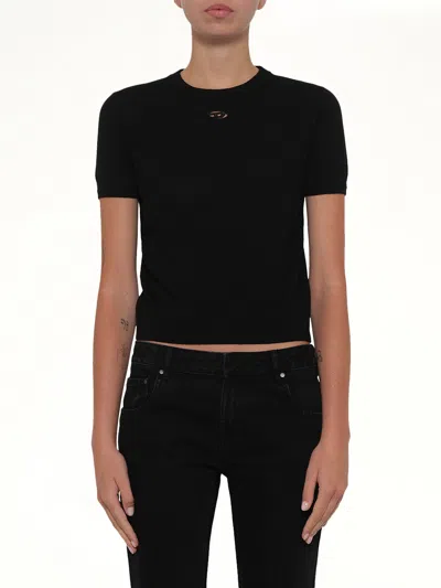 Diesel M-aline Sweater In Black