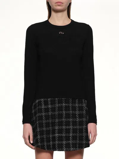 DIESEL M-ALINESA KNIT SWEATER