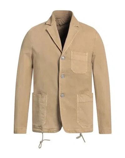 Diesel Man Blazer Beige Size S Cotton, Elastane