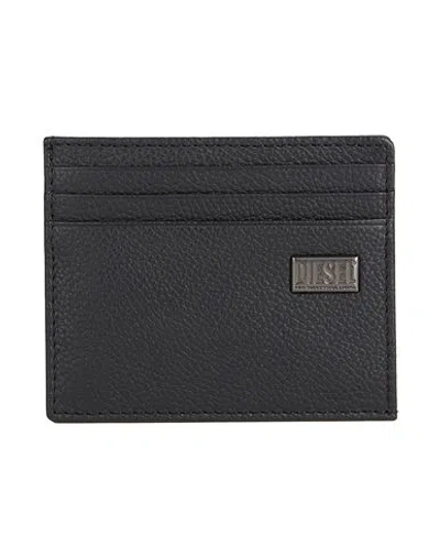 Diesel Man Cardholder Black Size - Leather