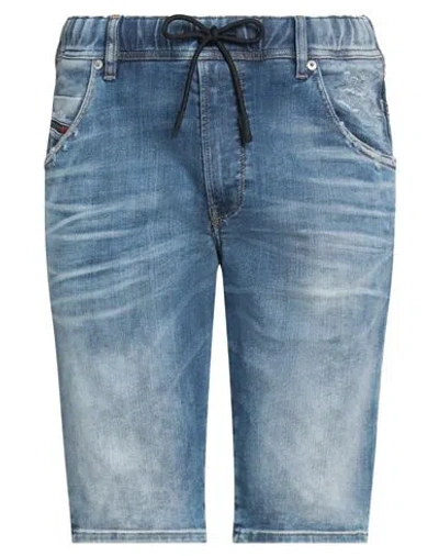Diesel Man Denim Shorts Blue Size 26 Cotton, Polyester, Elastane