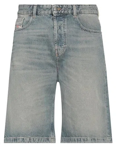 Diesel Man Denim Shorts Blue Size 31 Cotton