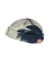 Diesel Man Hat Blue Size 7 ⅛ Cotton In Multi