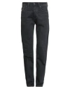 Diesel Man Jeans Black Size 30w-32l Cotton, Polyester, Elastane In Black