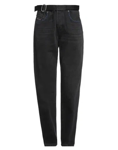Diesel Man Jeans Black Size 31w-32l Cotton, Polypropylene, Polyester