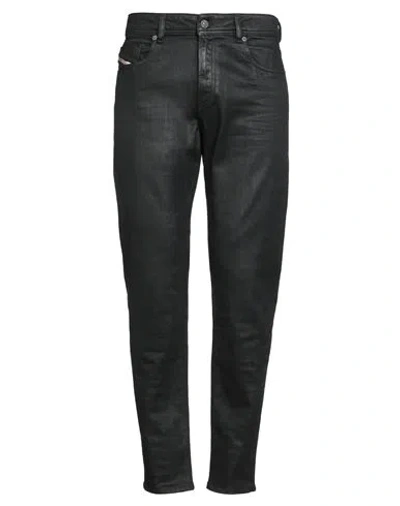 Diesel Man Jeans Black Size 33w-30l Cotton, Polyester, Elastane