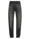Diesel Man Jeans Black Size 34 Cotton, Hemp In Black