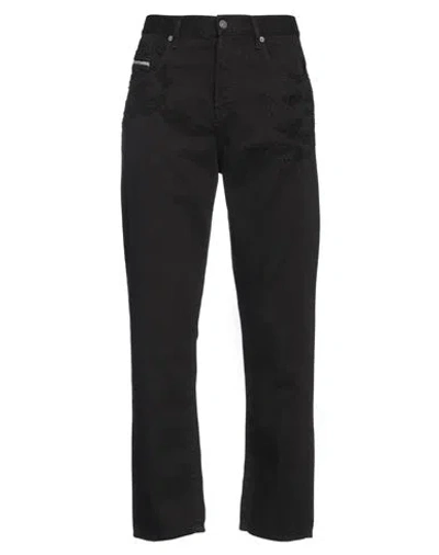 Diesel Man Jeans Black Size 34w-30l Cotton