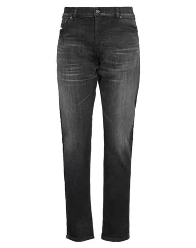 Diesel Man Jeans Black Size 34w-30l Cotton, Elastane