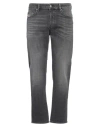 Diesel Man Jeans Black Size 34w-30l Cotton, Elastane In Black