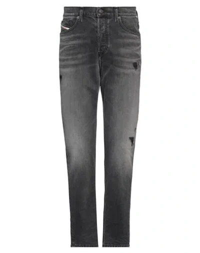Diesel Man Jeans Black Size 34w-30l Cotton, Lyocell, Elastane