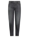 Diesel Man Jeans Black Size 33w-30l Cotton, Polyester, Elastane In Black