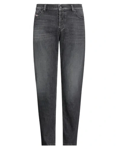 Diesel Man Jeans Black Size 33w-30l Cotton, Polyester, Elastane