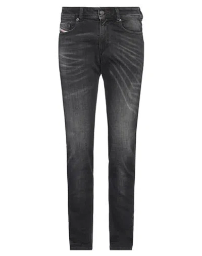 Diesel Man Jeans Black Size 34w-30l Cotton, Polyester, Elastane