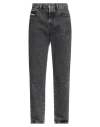 Diesel Man Denim Pants Black Size 28w-32l Cotton In Black