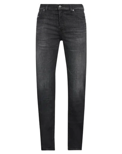 Diesel Man Jeans Black Size 34w-32l Cotton, Elastane
