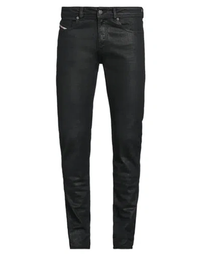 Diesel Man Jeans Black Size 34w-32l Cotton, Polyester, Elastane