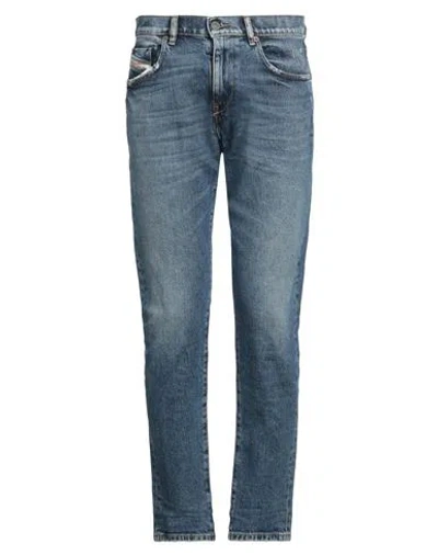 Diesel Man Jeans Blue Size 29w-30l Cotton, Elastane