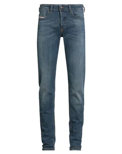 Diesel Man Jeans Blue Size 29w-32l Cotton, Elastane