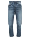 Diesel Man Jeans Blue Size 30w-30l Cotton, Elastane In Blue
