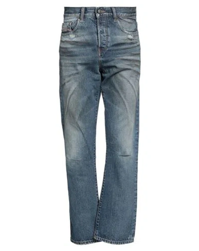 Diesel Man Jeans Blue Size 30w-30l Cotton, Hemp