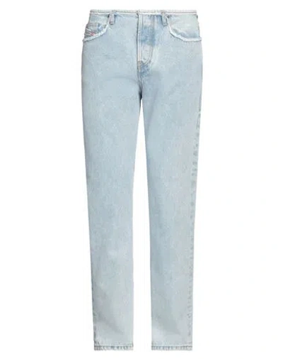 Diesel Man Denim Pants Blue Size 28w-32l Cotton