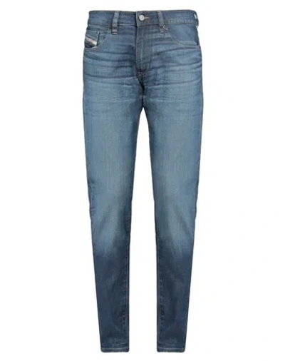 Diesel Man Jeans Blue Size 30w-34l Cotton, Elastane