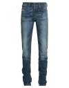 Diesel Man Jeans Blue Size 30w-34l Cotton, Elastane In Blue
