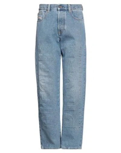Diesel Man Denim Pants Blue Size 29w-32l Cotton