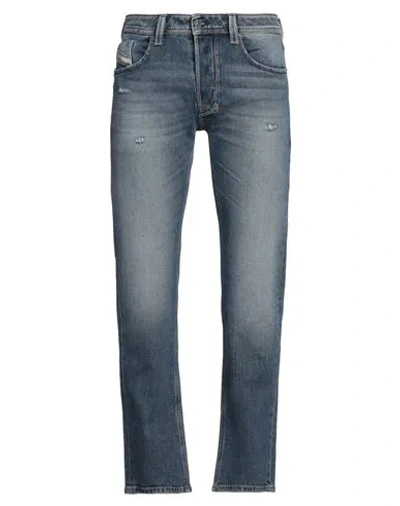 Diesel Man Jeans Blue Size 32w-30l Cotton, Elastane