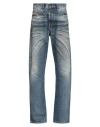 Diesel Man Jeans Blue Size 32w-32l Cotton, Hemp In Blue