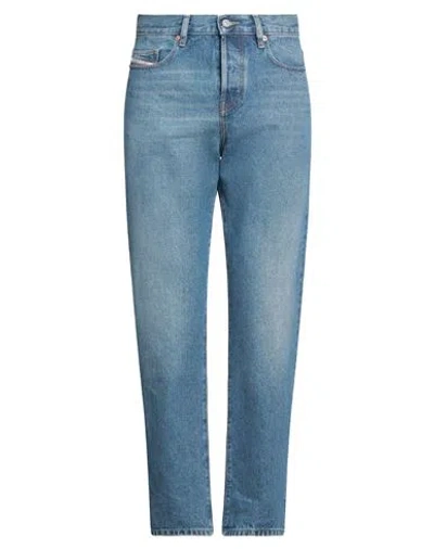 Diesel Man Jeans Blue Size 32w-32l Cotton, Polyester