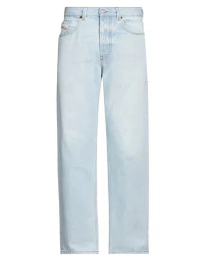 Diesel Man Denim Pants Blue Size 28w-30l Cotton