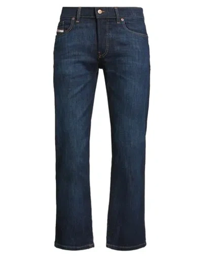 Diesel Man Jeans Blue Size 33w-30l Cotton, Elastane