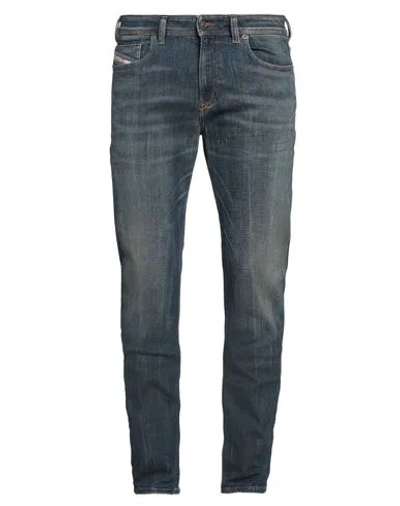 Diesel Man Jeans Blue Size 33w-30l Cotton, Elastomultiester, Elastane