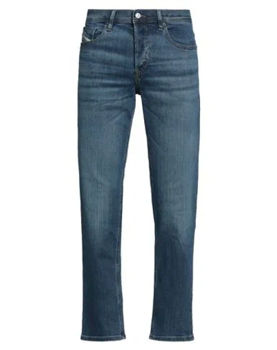 Diesel Man Jeans Blue Size 33w-32l Cotton, Elastane