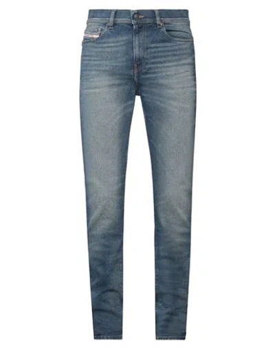 Diesel Man Jeans Blue Size 33w-32l Cotton, Polyester, Elastane