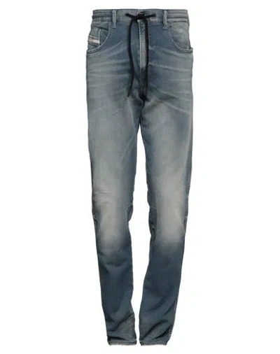 Diesel Man Jeans Blue Size 34 Cotton, Elastane